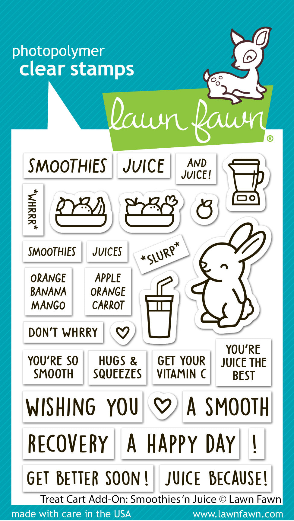 treat cart add-on: smoothies 'n juice