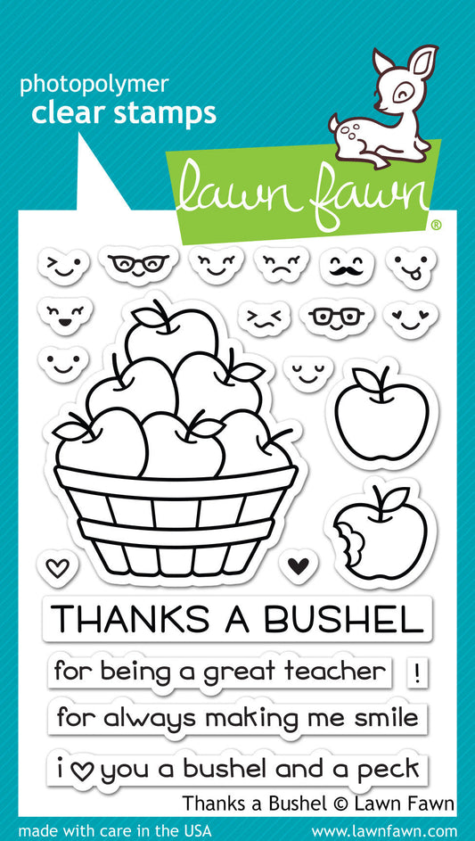 thanks a bushel