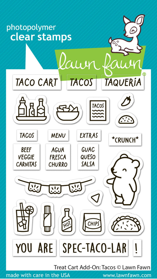 treat cart add-on: tacos